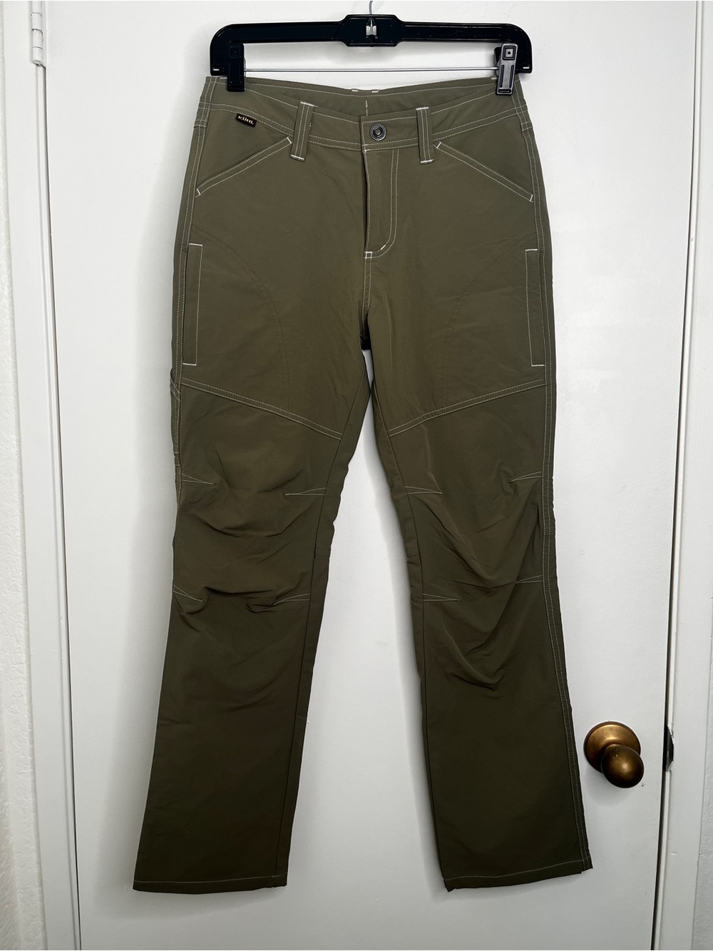 Kuhl Womens Olive Green Performance Utility Pants 28”waist x 27.5”inseam No tag